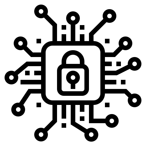Symbol of a cyber security